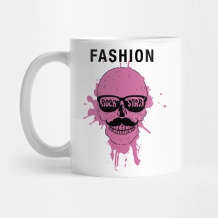 Skull Fashion Rock Star Mug